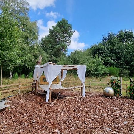 Luxury Bell Tent At Camping La Fortinerie Mouliherne 外观 照片